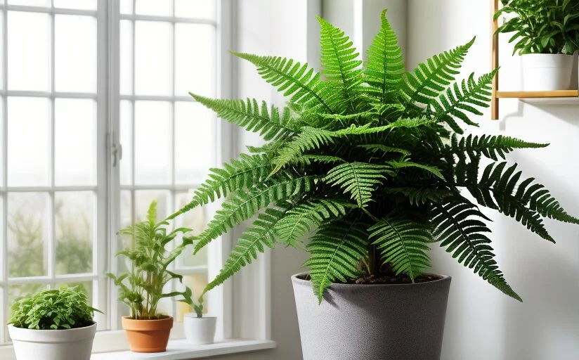 蕨類植物盆栽的益處：綠意盎然的室內花園
