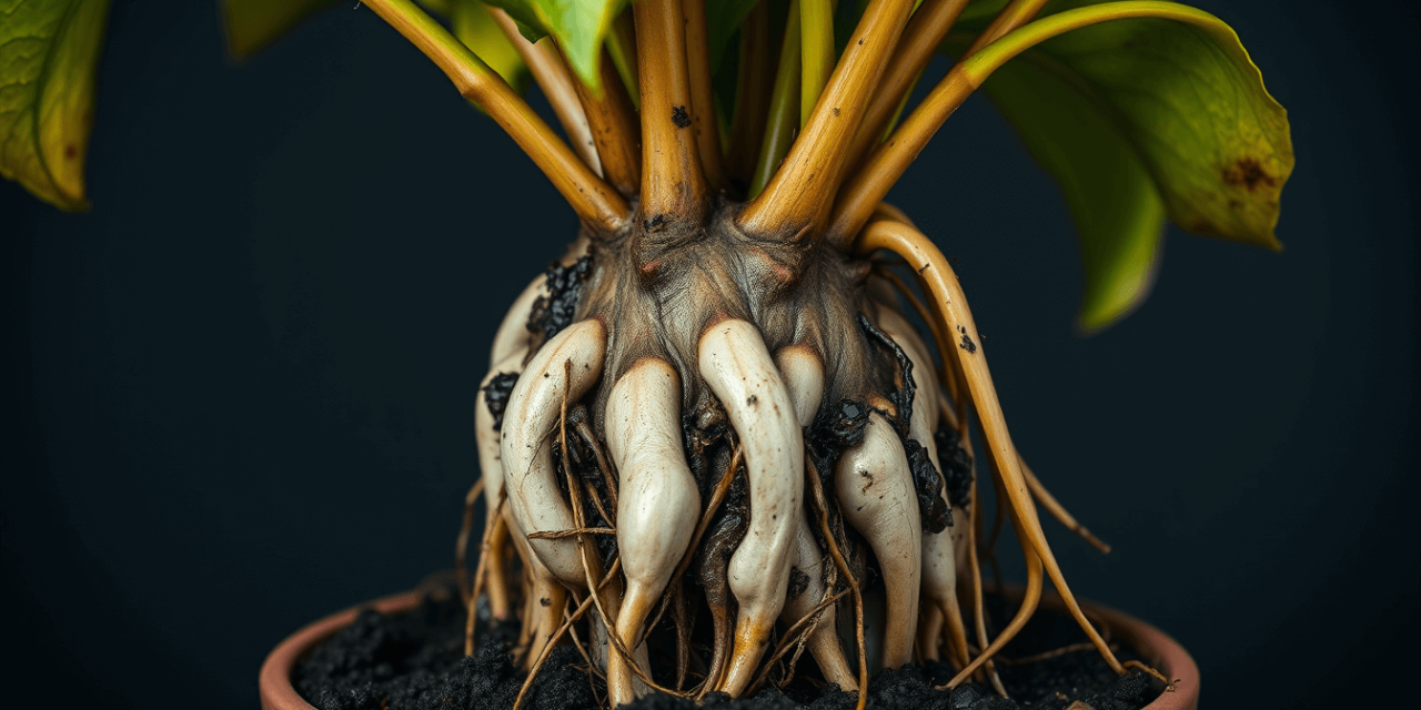 2025 植物急救指南：澆水過多黃葉？別再猜了，根部缺氧才是真兇！