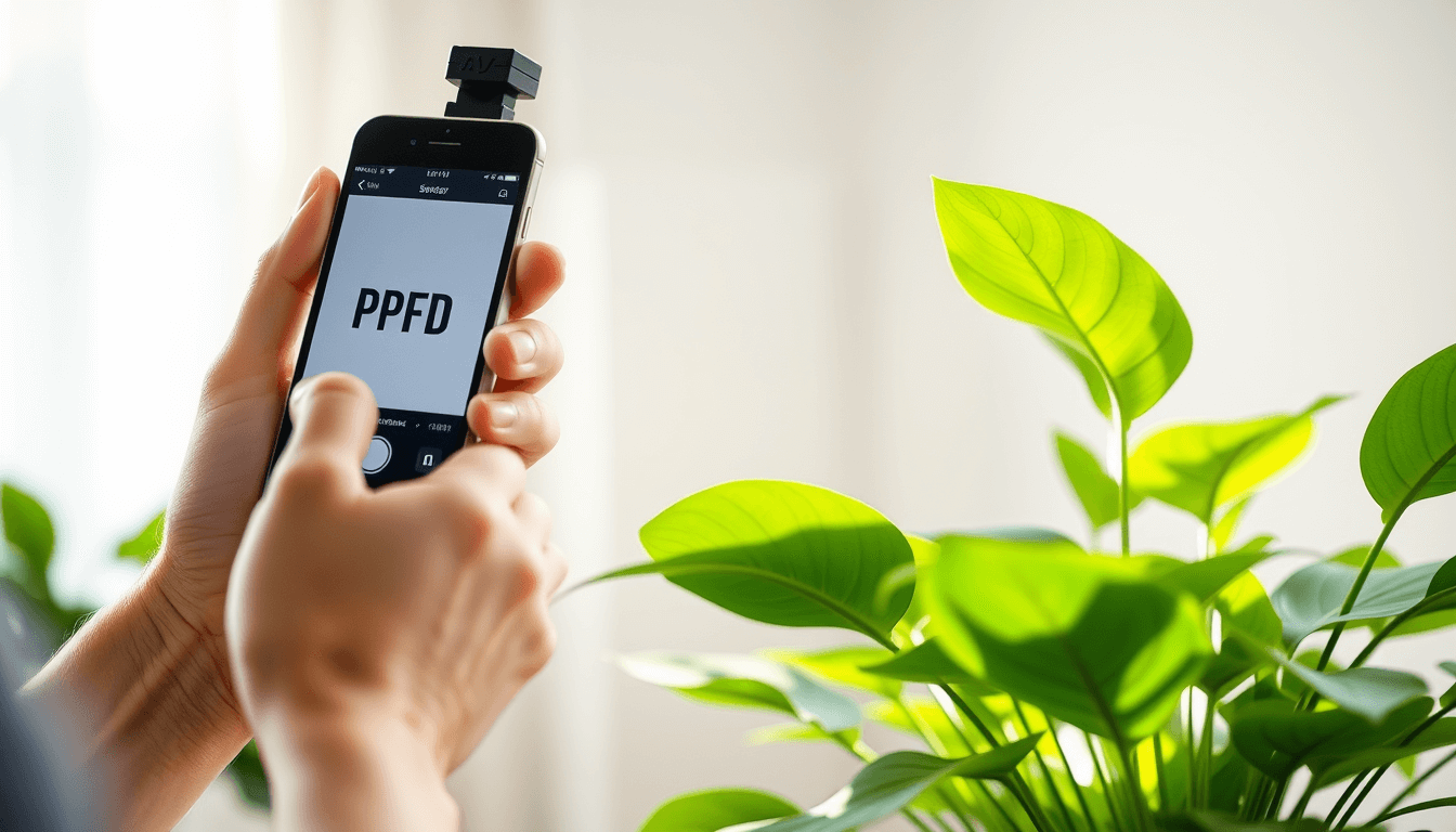 光照量化實戰_如何用手機APP測出你家窗邊的真實PPFD