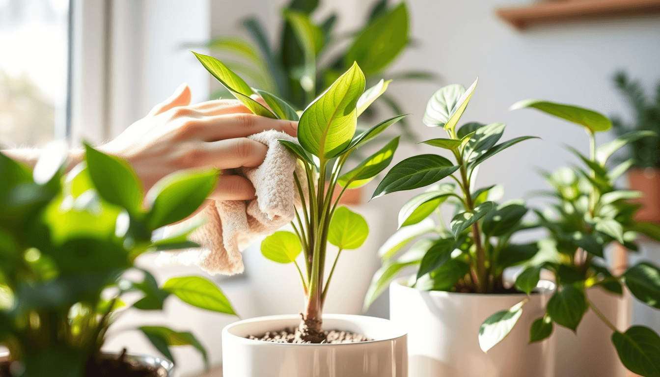 別讓你的植物偷懶_最大化空氣淨化能力的4個養護心法