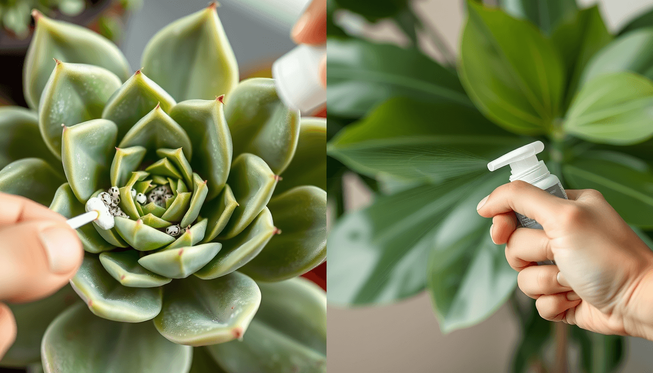 多肉植物_vs_觀葉植物_介殼蟲處理手法的關鍵差異
