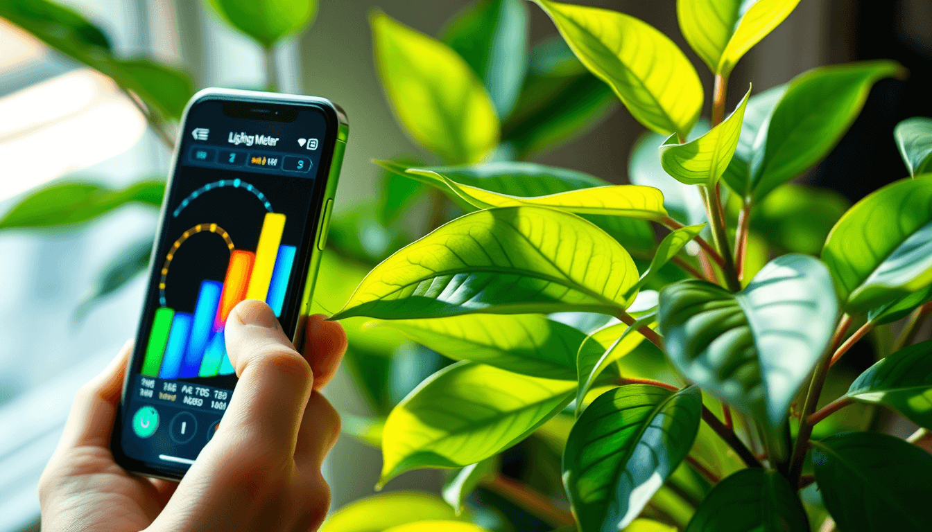 如何用手機APP測光_找到家中植物的_光照甜區