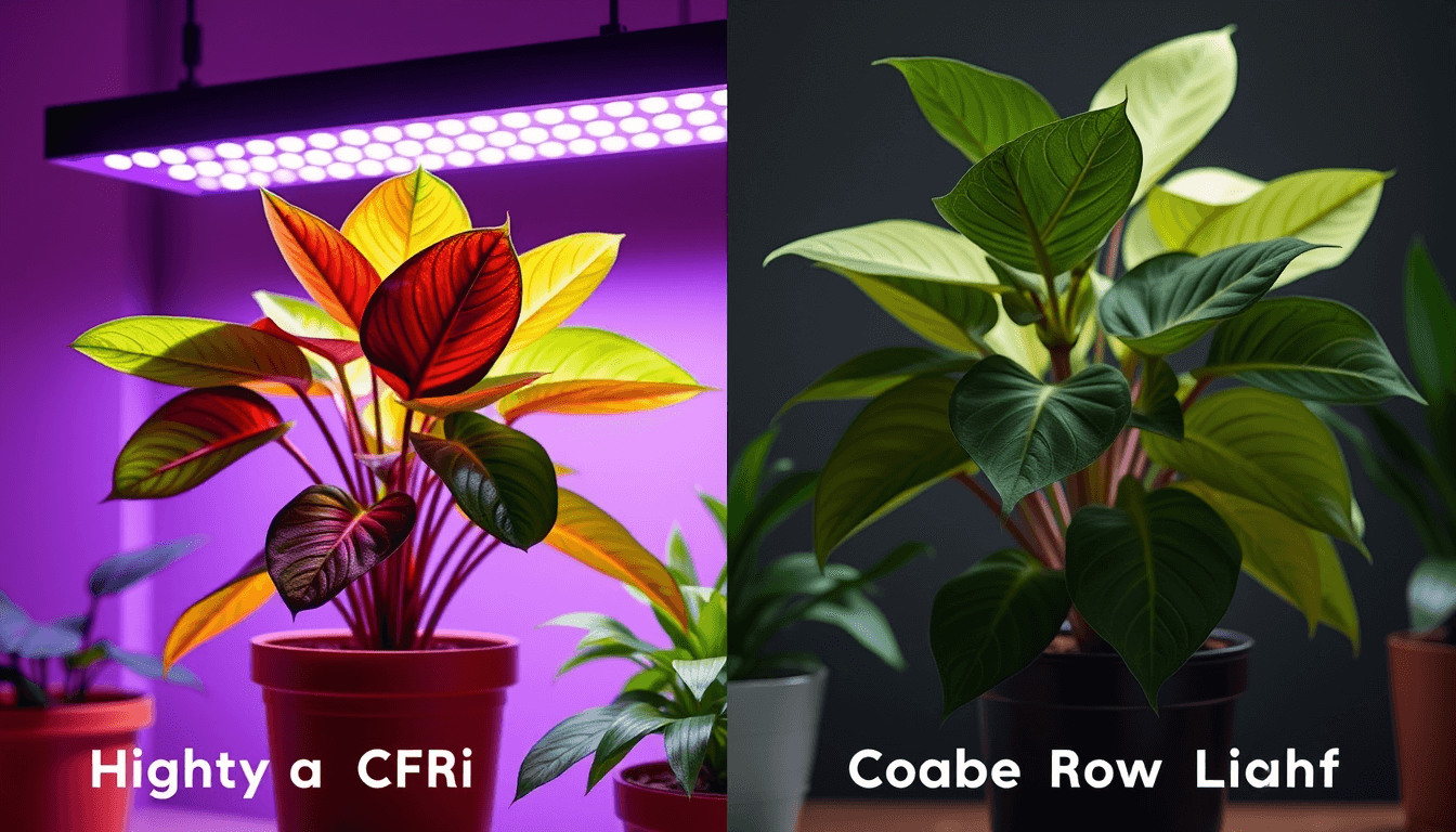演色性_CRI_為何是觀葉植物玩家的隱藏關鍵字