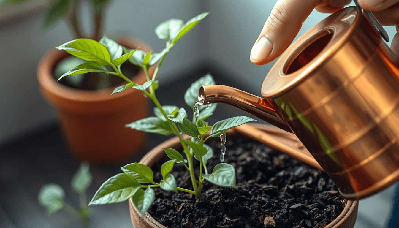 澆水方式如何決定植物生死_避免葉面濕度的黃金法則