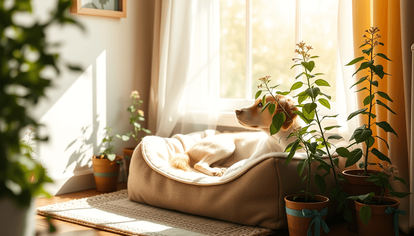 焦慮宅犬型_狗狗的療癒角落_哪些香草植物能提供嗅覺慰藉