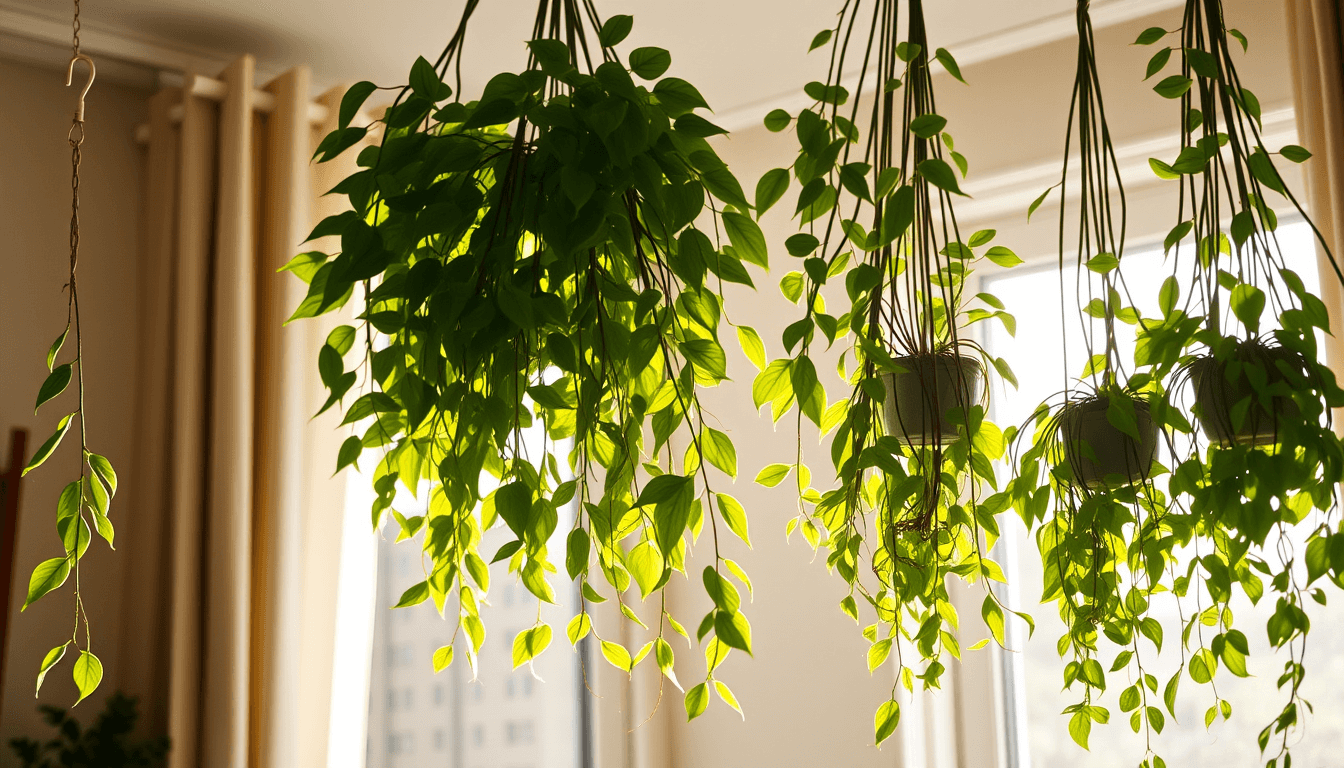 臥室小窗邊_如何用垂掛植物營造寧靜的_垂直花園