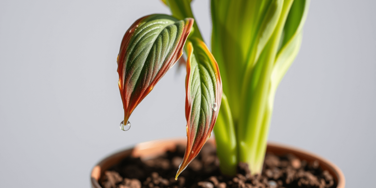 別再只怪太陽！揭開植物葉緣焦枯的真正元兇：水路運輸系統失靈