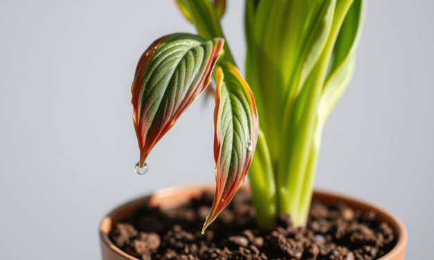 別再只怪太陽！揭開植物葉緣焦枯的真正元兇：水路運輸系統失靈