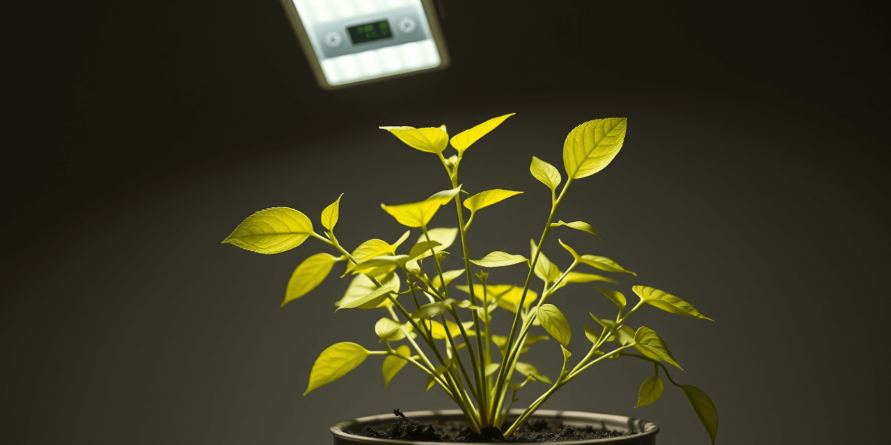 植物光照不足的終極解方：別再猜了！3個致命誤區與科學化補光策略