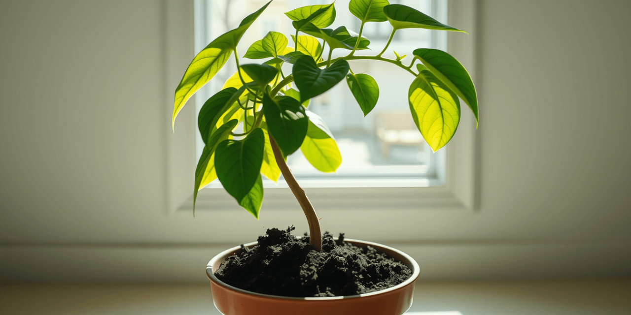 植物向光性終極指南：為何你精心照顧的室內植物，總是長得歪七扭八還悄悄死掉？