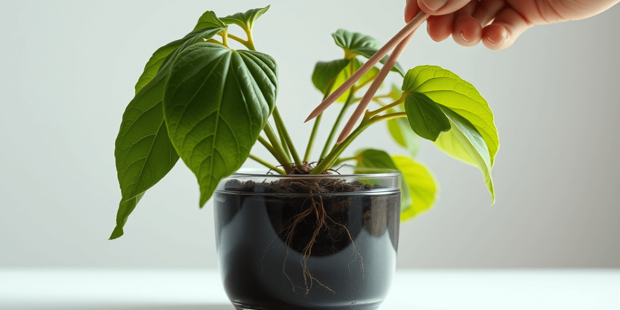 植物葉片下垂的終極拯救指南：別再猜了！3個步驟教你聽懂植物的「缺水」警報