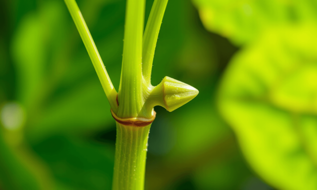 葉柄的秘密語言：從「不起眼的莖」讀懂植物的生存策略與健康警訊