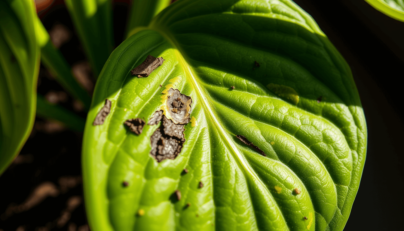 植物求救信號：葉片問題診斷