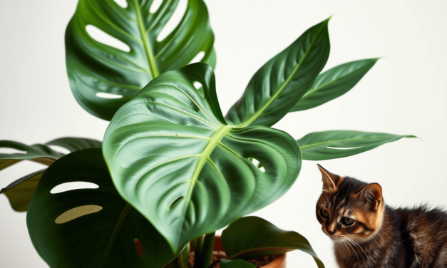 龜背芋對貓有毒？別再誤解！獸醫教你從根源理解「草酸鈣針晶」的真正風險與應對全攻略